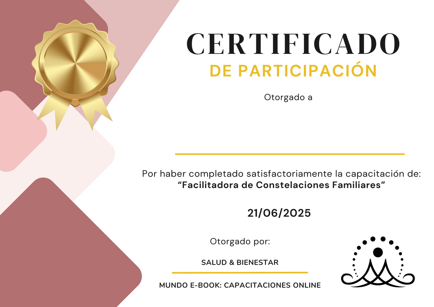 PACK: Facilitador de constelaciones familiares - Guías prácticas - Sanación de linajes + Certificación 🙌