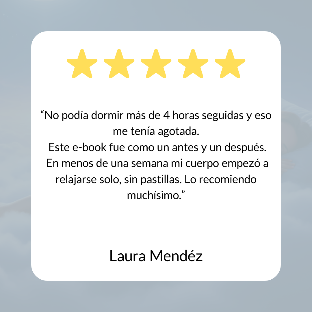 ADIÓS INSOMNIO🌙 - Método Natural para Dormir Profundo y Calmar la Ansiedad en 7 Días!