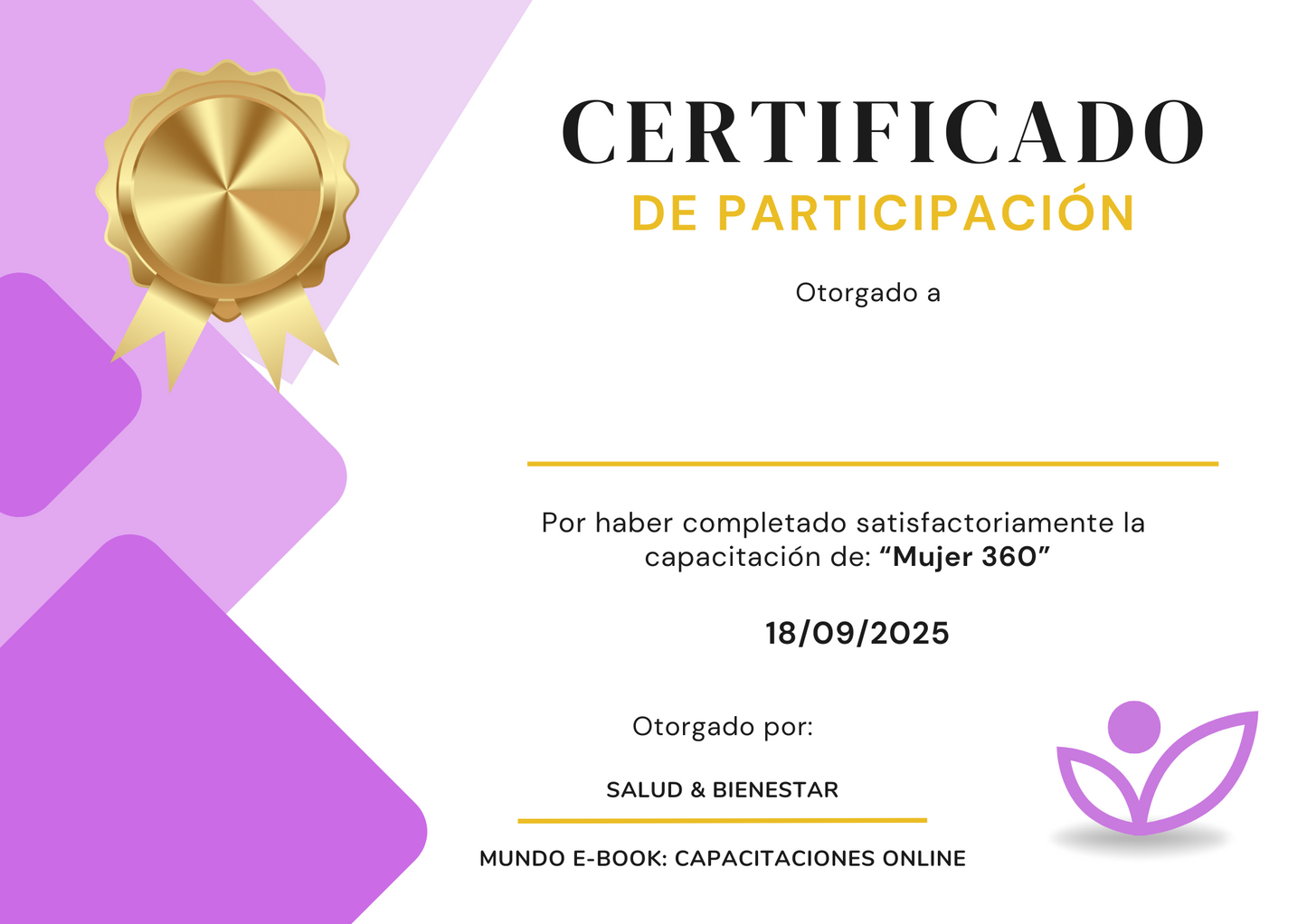 PROGRAMA MUJER 360 + COMUNIDAD + ACOMPAÑAMIENTO 💎